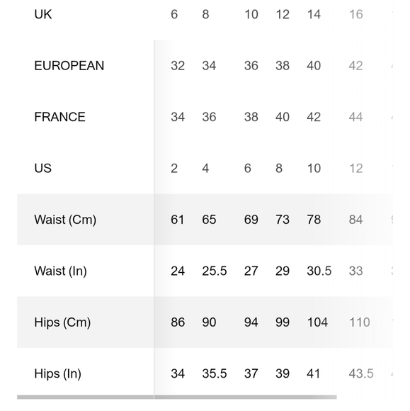 River Island Mini Jean Skirt Sz - Picture 7 of 7